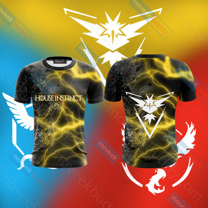 Pokemon Go - House Instinct There Is No Shelter From The Storm Unisex 3D T-shirt