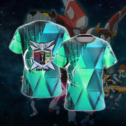 Voltron: Legendary Defender New Unisex 3D T-shirt T-shirt