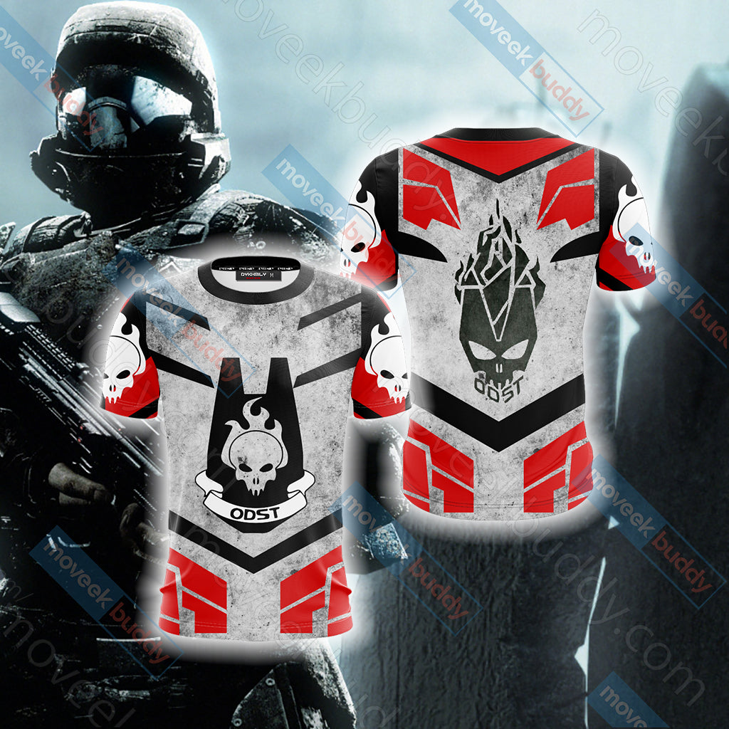 Halo - ODST Unisex 3D T-shirt Hoodie Tank Top Hawaiian Shirt Beach Shorts Joggers T-shirt