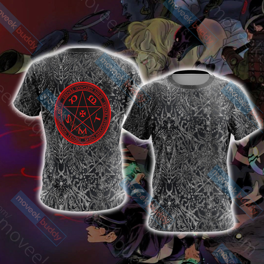 Megami Tensei Unisex 3D T-shirt   