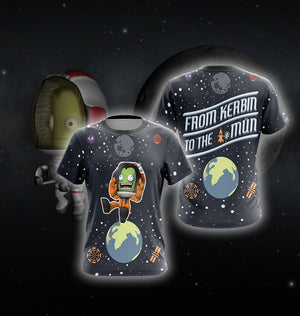 Kerbal Space Program New Unisex 3D T-shirt   