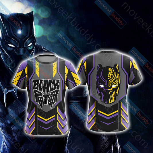 Black Panther New Look Unisex 3D T-shirt   