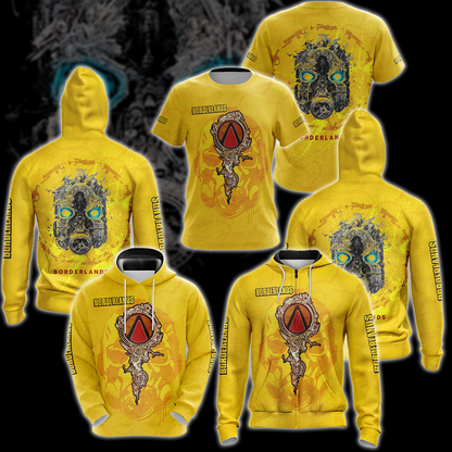 Borderlands Video Game 3D All Over Printed T-shirt Tank Top Zip Hoodie Pullover Hoodie Hawaiian Shirt Beach Shorts Jogger