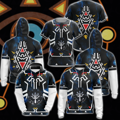 The legend of Zelda Breath of the Wild Video Game 3D All Over Print T-shirt Tank Top Zip Hoodie Pullover Hoodie Hawaiian Shirt Beach Shorts Jogger
