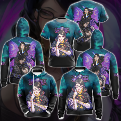 Bayonetta 3 Video Game 3D All Over Print T-shirt Tank Top Zip Hoodie Pullover Hoodie Hawaiian Shirt Beach Shorts Jogger