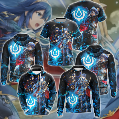 Fire Emblem Video Game 3D All Over Print T-shirt Tank Top Zip Hoodie Pullover Hoodie Hawaiian Shirt Beach Shorts Jogger