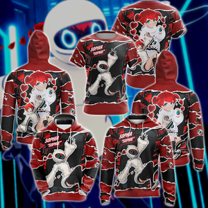 Persona 5 Strikers Sophia Video Game 3D All Over Print T-shirt Tank Top Zip Hoodie Pullover Hoodie Hawaiian Shirt Beach Shorts Jogger   