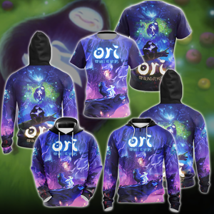 Ori and the Blind Forest Video Game 3D All Over Printed T-shirt Tank Top Zip Hoodie Pullover Hoodie Hawaiian Shirt Beach Shorts Jogger   