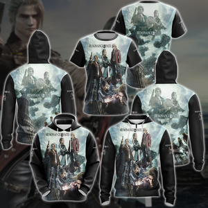 Resonance of Fate Video Game 3D All Over Printed T-shirt Tank Top Zip Hoodie Pullover Hoodie Hawaiian Shirt Beach Shorts Jogger   