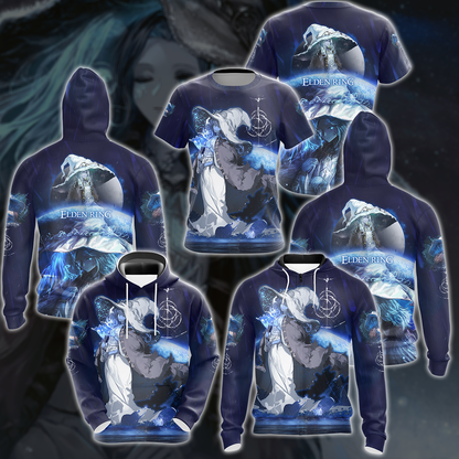 Elden Ring Ranni The Witch Video Game 3D All Over Printed T-shirt Tank Top Zip Hoodie Pullover Hoodie Hawaiian Shirt Beach Shorts Jogger