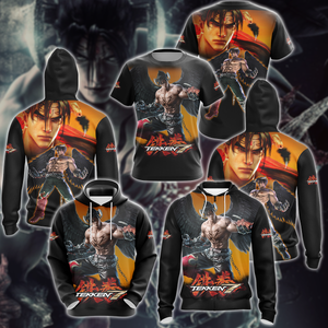 Tekken 7 Video Game 3D All Over Print T-shirt Tank Top Zip Hoodie Pullover Hoodie Hawaiian Shirt Beach Shorts Jogger   