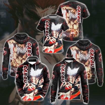One Punch Man Garou 3D All Over Print T-shirt Tank Top Zip Hoodie Pullover Hoodie Hawaiian Shirt Beach Shorts Jogger