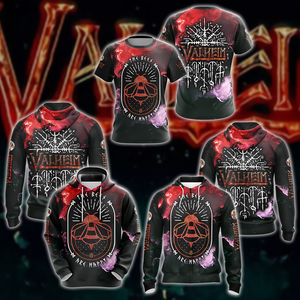 Valheim All 3D Over Print T-shirt Tank Top Zip Hoodie Pullover Hoodie Hawaiian Shirt Beach Shorts Jogger   