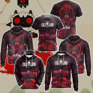 Cult of the Lamb Video Game 3D All Over Print T-shirt Tank Top Zip Hoodie Pullover Hoodie Hawaiian Shirt Beach Shorts Jogger   