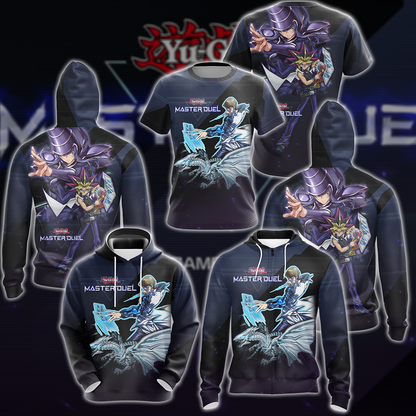 Yu-Gi-Oh! Master Duel Video Game 3D All Over Printed T-shirt Tank Top Zip Hoodie Pullover Hoodie Hawaiian Shirt Beach Shorts Jogger