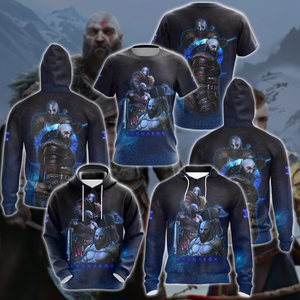 God of War Ragnarok Video Game 3D All Over Print T-shirt Tank Top Zip Hoodie Pullover Hoodie Hawaiian Shirt Beach Shorts Jogger   