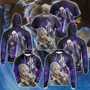 Final Fantasy XIV Thancred Video Game 3D All Over Print T-shirt Tank Top Zip Hoodie Pullover Hoodie Hawaiian Shirt Beach Shorts Jogger   