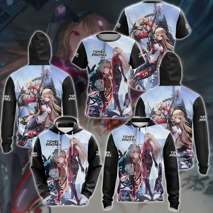 Tower Of Fantasy Video Game 3D All Over Printed T-shirt Tank Top Zip Hoodie Pullover Hoodie Hawaiian Shirt Beach Shorts Jogger