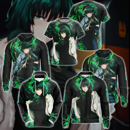 One Punch Man Fubuki 3D All Over Print T-shirt Tank Top Zip Hoodie Pullover Hoodie Hawaiian Shirt Beach Shorts Jogger