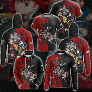 Persona 5 Royal Video Game 3D All Over Printed T-shirt Tank Top Zip Hoodie Pullover Hoodie Hawaiian Shirt Beach Shorts Jogger   