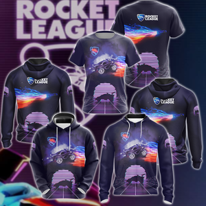 Rocket League Video Game 3D All Over Print T-shirt Tank Top Zip Hoodie Pullover Hoodie Hawaiian Shirt Beach Shorts Jogger   