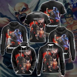 Tekken Heihachi Mishima Video Game 3D All Over Print T-shirt Tank Top Zip Hoodie Pullover Hoodie Hawaiian Shirt Beach Shorts Jogger   