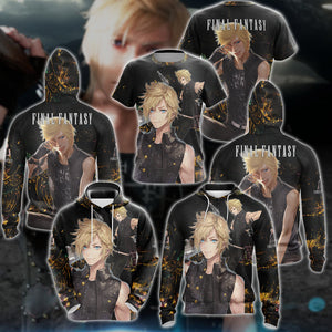 Final Fantasy XV Prompto Argentum Video Game 3D All Over Print T-shirt Tank Top Zip Hoodie Pullover Hoodie Hawaiian Shirt Beach Shorts Jogger   