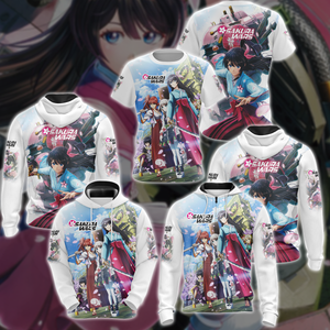 Sakura Wars Video Game 3D All Over Printed T-shirt Tank Top Zip Hoodie Pullover Hoodie Hawaiian Shirt Beach Shorts Jogger   