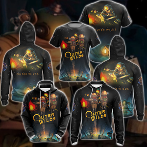 Outer Wilds Video Game 3D All Over Printed T-shirt Tank Top Zip Hoodie Pullover Hoodie Hawaiian Shirt Beach Shorts Jogger   