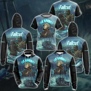 Fallout 4: Far Harbour Video Game 3D All Over Printed T-shirt Tank Top Zip Hoodie Pullover Hoodie Hawaiian Shirt Beach Shorts Jogger   