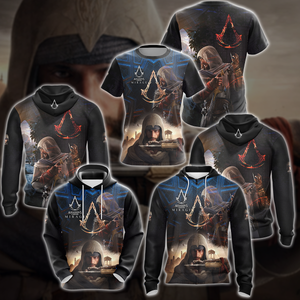 Assassin's Creed Mirage Video Game 3D All Over Print T-shirt Tank Top Zip Hoodie Pullover Hoodie Hawaiian Shirt Beach Shorts Jogger   