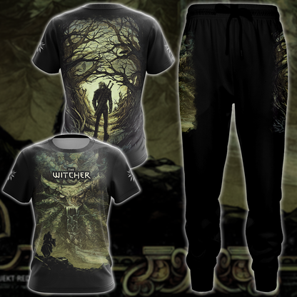 The Witcher Video Game 3D All Over Printed T-shirt Tank Top Zip Hoodie Pullover Hoodie Hawaiian Shirt Beach Shorts Jogger