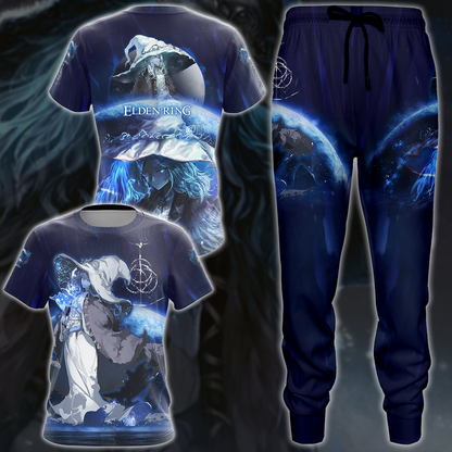 Elden Ring Ranni The Witch Video Game 3D All Over Printed T-shirt Tank Top Zip Hoodie Pullover Hoodie Hawaiian Shirt Beach Shorts Jogger