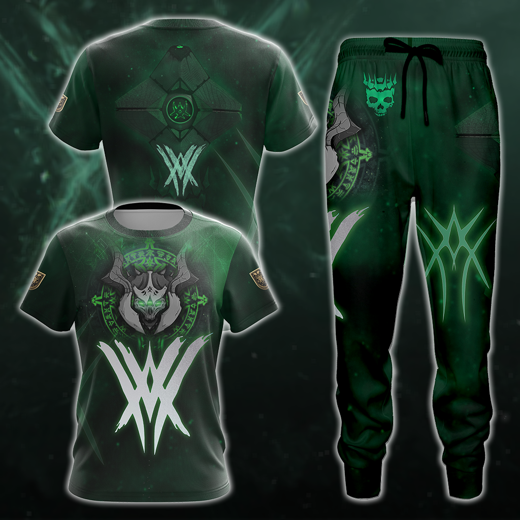 Destiny All Over Print T-shirt Tank Top Zip Hoodie Pullover Hoodie Hawaiian Shirt