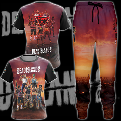 Dead Island 2 Video Game 3D All Over Printed T-shirt Tank Top Zip Hoodie Pullover Hoodie Hawaiian Shirt Beach Shorts Jogger