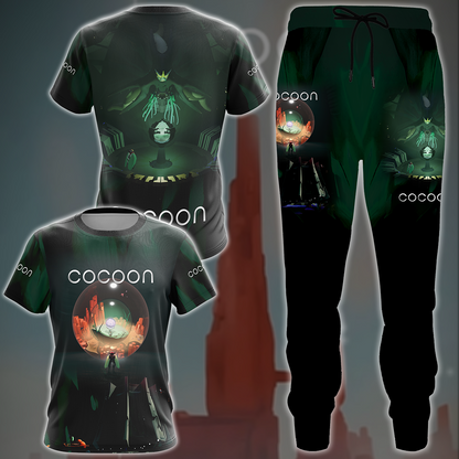 COCOON Video Game All Over Printed T-shirt Tank Top Zip Hoodie Pullover Hoodie Hawaiian Shirt Beach Shorts Joggers