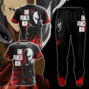 One Punch Man 3D All Over Print T-shirt Tank Top Zip Hoodie Pullover Hoodie Hawaiian Shirt Beach Shorts Jogger   