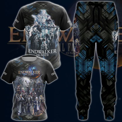 Final Fantasy XIV: Endwalker Video Game 3D All Over Printed T-shirt Tank Top Zip Hoodie Pullover Hoodie Hawaiian Shirt Beach Shorts Jogger