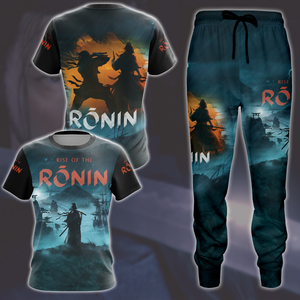 Rise of the Ronin Video Game All Over Printed T-shirt Tank Top Zip Hoodie Pullover Hoodie Hawaiian Shirt Beach Shorts Joggers   