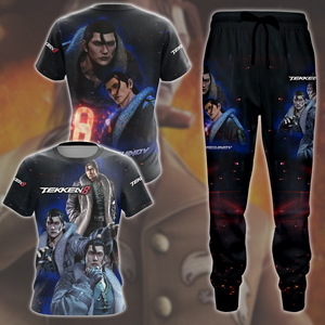 Tekken 8 Dragunov Video Game All Over Printed T-shirt Tank Top Zip Hoodie Pullover Hoodie Hawaiian Shirt Beach Shorts Joggers   