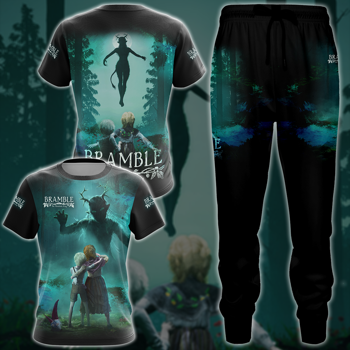 Bramble: The Mountain King Video Game 3D All Over Printed T-shirt Tank Top Zip Hoodie Pullover Hoodie Hawaiian Shirt Beach Shorts Jogger