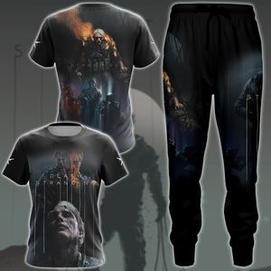 Death Stranding Video Game 3D All Over Print T-shirt Tank Top Zip Hoodie Pullover Hoodie Hawaiian Shirt Beach Shorts Jogger   