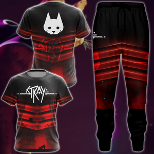 Stray Video Game 3D All Over Print T-shirt Tank Top Zip Hoodie Pullover Hoodie Hawaiian Shirt Beach Shorts Jogger   