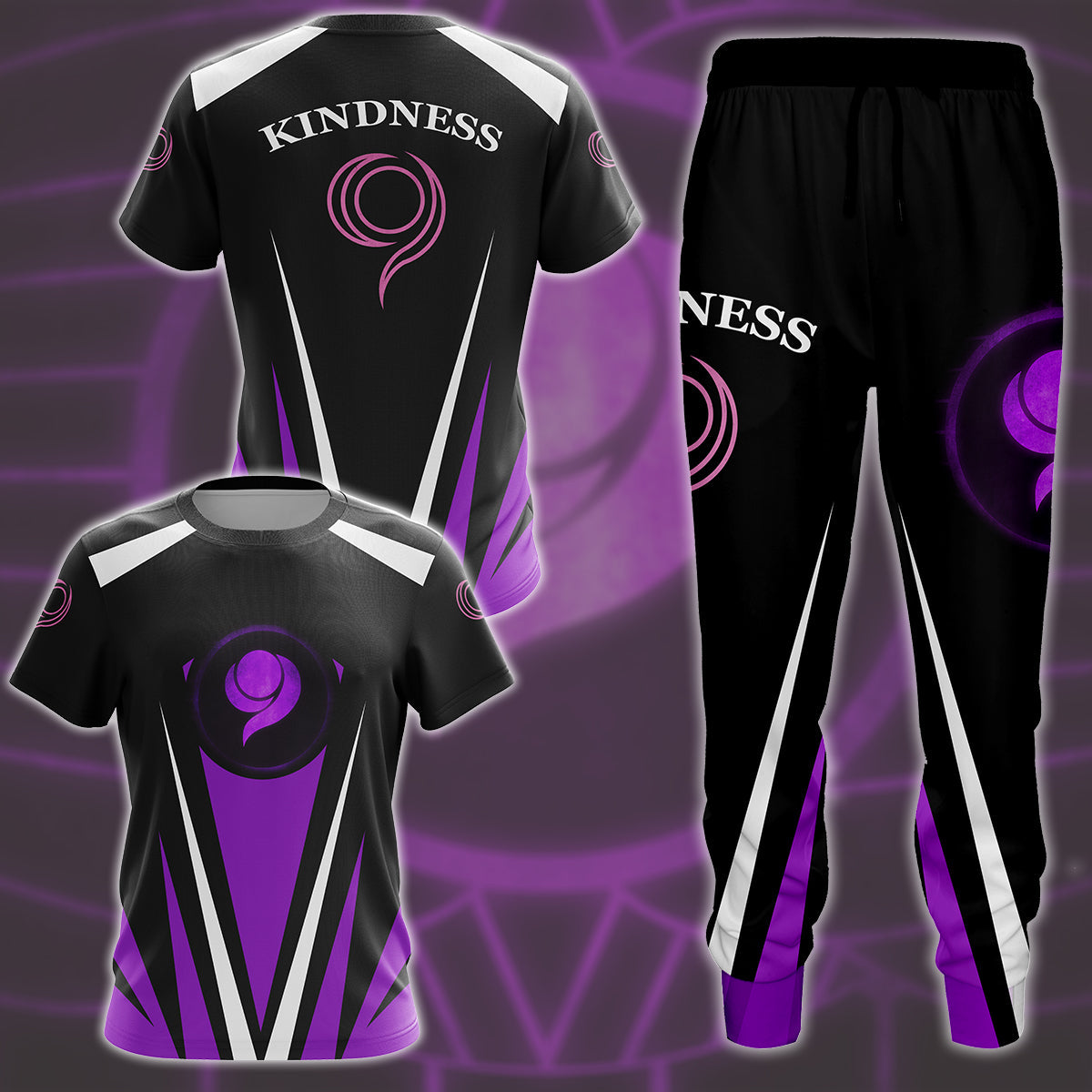 Digimon Crest Of Kindness Video Game All Over Printed T-shirt Tank Top Zip Hoodie Pullover Hoodie Hawaiian Shirt Beach Shorts Joggers