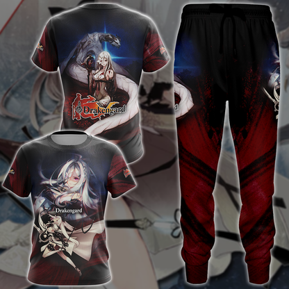 Drakengard Zero Video Game 3D All Over Printed T-shirt Tank Top Zip Hoodie Pullover Hoodie Hawaiian Shirt Beach Shorts Jogger