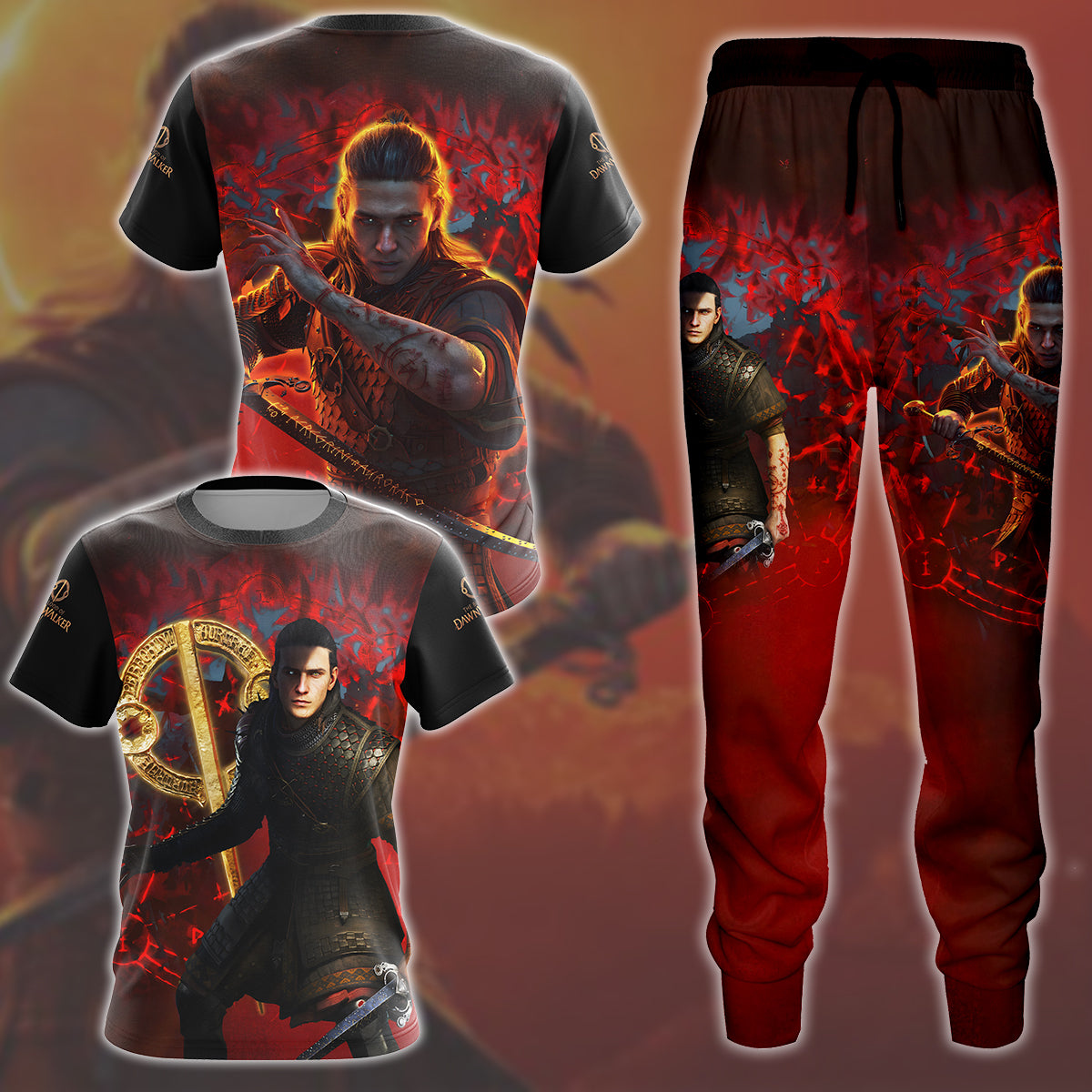 The Blood of Dawnwalker Video Game All Over Printed T-shirt Tank Top Zip Hoodie Pullover Hoodie Hawaiian Shirt Beach Shorts Joggers