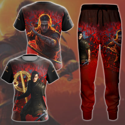 The Blood of Dawnwalker Video Game All Over Printed T-shirt Tank Top Zip Hoodie Pullover Hoodie Hawaiian Shirt Beach Shorts Joggers
