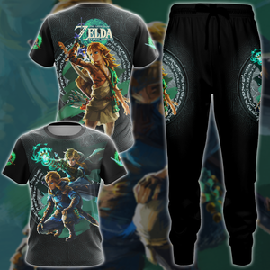 The Legend of Zelda: Tears of the Kingdom Video Game 3D All Over Printed T-shirt Tank Top Zip Hoodie Pullover Hoodie Hawaiian Shirt Beach Shorts Jogger   