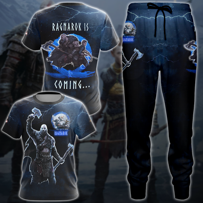 God Of War Ragnarok Video Game 3D All Over Printed T-shirt Tank Top Zip Hoodie Pullover Hoodie Hawaiian Shirt Beach Shorts Jogger