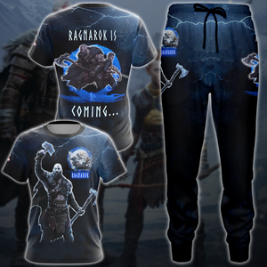 God Of War Ragnarok Video Game 3D All Over Printed T-shirt Tank Top Zip Hoodie Pullover Hoodie Hawaiian Shirt Beach Shorts Jogger   